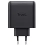 CARGADOR PARED/VIAJE 2xUSB-C 65W MAXO NEGRO TRUST